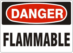 Danger Flammable Signs | D-2604