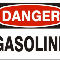 Danger Gasoline Signs | D-3602