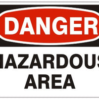 Danger Hazardous Area Signs | D-3711