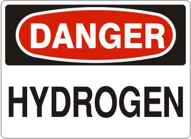 Danger Hydrogen Signs | D-3764