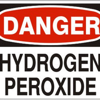 Danger Hydrogen Peroxide Signs | D-3765