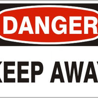 Danger Keep Away Signs | D-4401