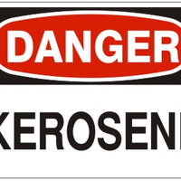 Danger Kerosene Signs | D-4420