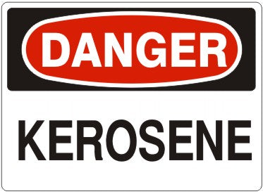 Danger Kerosene Signs | D-4420