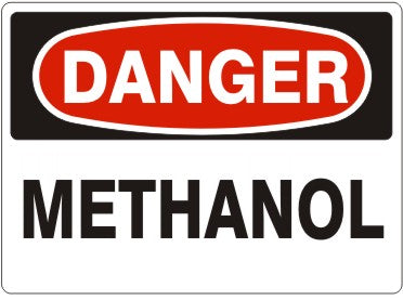 Danger Methanol Signs | D-4616