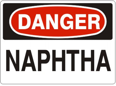 Danger Naphtha Signs | D-4701
