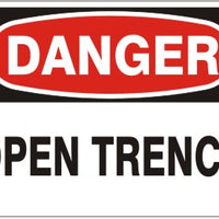 Danger Open Trench Signs | D-5706