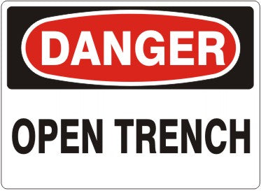 Danger Open Trench Signs | D-5706