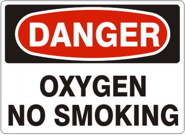 Danger Oxygen No Smoking Signs | D-5716