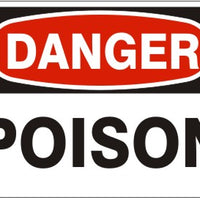 Danger Poison Signs | D-6008