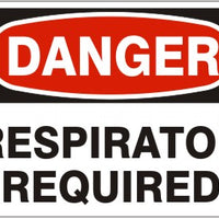 Danger Respirator Required Signs | D-6602