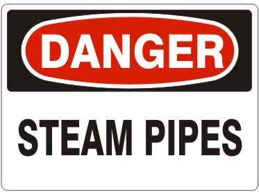Danger Steam Pipes Signs | D-7119