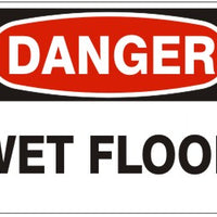 Danger Wet Floor Signs | D-9221