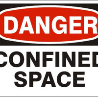 Danger Confined Space Signs | D-9620