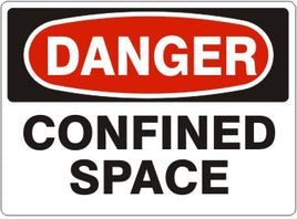 Danger Confined Space Signs | D-9620
