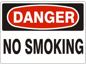 Danger No Smoking Signs | D-4723