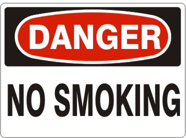 Danger No Smoking Signs | D-4723