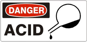 Danger Acid Signs | DP-0004