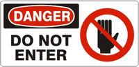 Danger Do Not Enter Signs | DP-1111
