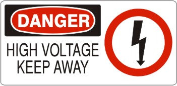 Danger High Voltage Keep Away Signs | DP-3738