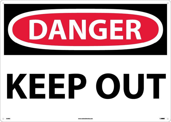 DANGER, KEEP OUT, 10X14, PS VINYL