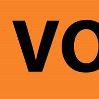 VOLTAGE MARKER, PS VINYL, 480 VOLTS, 2 1/4X9
