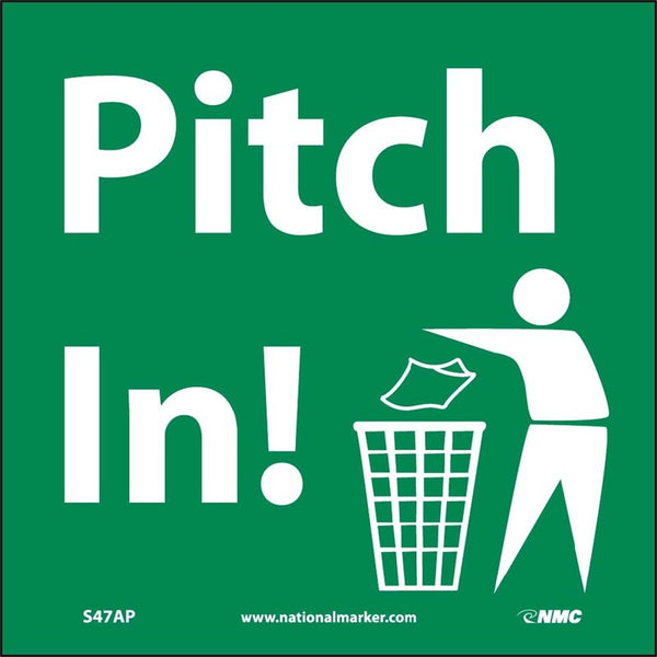 PITCH IN (GRAPHIC), 4X4, PS VINYL, 5/PK