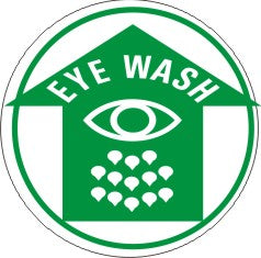 Eye Wash Anti-Slip Floor Decals | FD-3