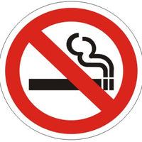 No Smoking Symbol Anti-Slip Floor Decals | FD-13