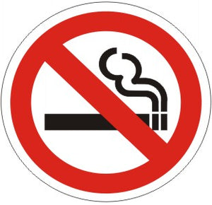 No Smoking Symbol Anti-Slip Floor Decals | FD-13