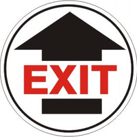 Exit Anti-Slip Floor Decals | FD-25