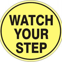 Watch Your Step Anti-Slip Floor Decals | FD-30