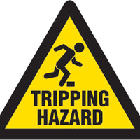 Tripping Hazard Premium Laminated Anti-Slip Floor Decals | FS1036V
