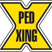 Ped Xing Premium Laminated Anti-Slip Floor Decals | FS1037V