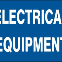 Electrical Equipment Signs | G-1604