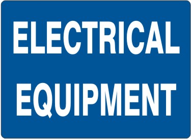 Electrical Equipment Signs | G-1604