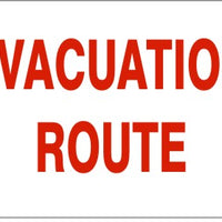 Evacuation Route Signs | G-1680