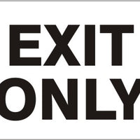 Exit Only Signs | G-1699