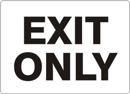 Exit Only Signs | G-1699
