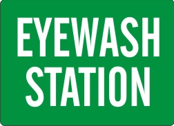 Eye Wash Station Signs | G-1708
