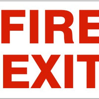 Fire Exit Signs | G-2617