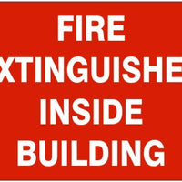 Fire Extinguisher Inside Building Signs | G-2643