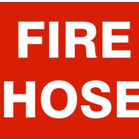 Fire Hose Signs | G-2651