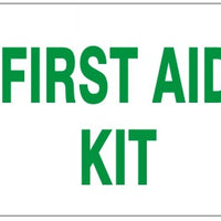 Fire Aid Kit Signs | G-2671