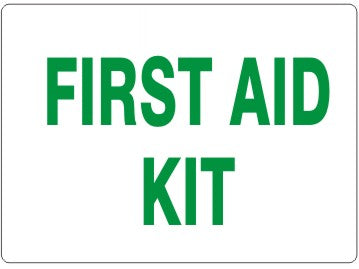 Fire Aid Kit Signs | G-2671