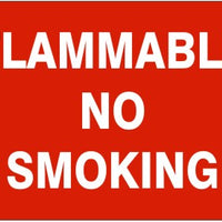 Flammable No Smoking Signs | G-2691