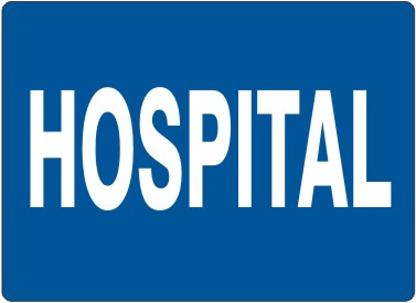 Hospital Signs | G-3756