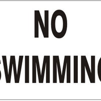 No Swimming Signs | G-4904