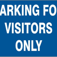Parking For Visitors Only Signs | G-6007