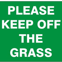 Please Keep Off The Grass Signs | G-6028